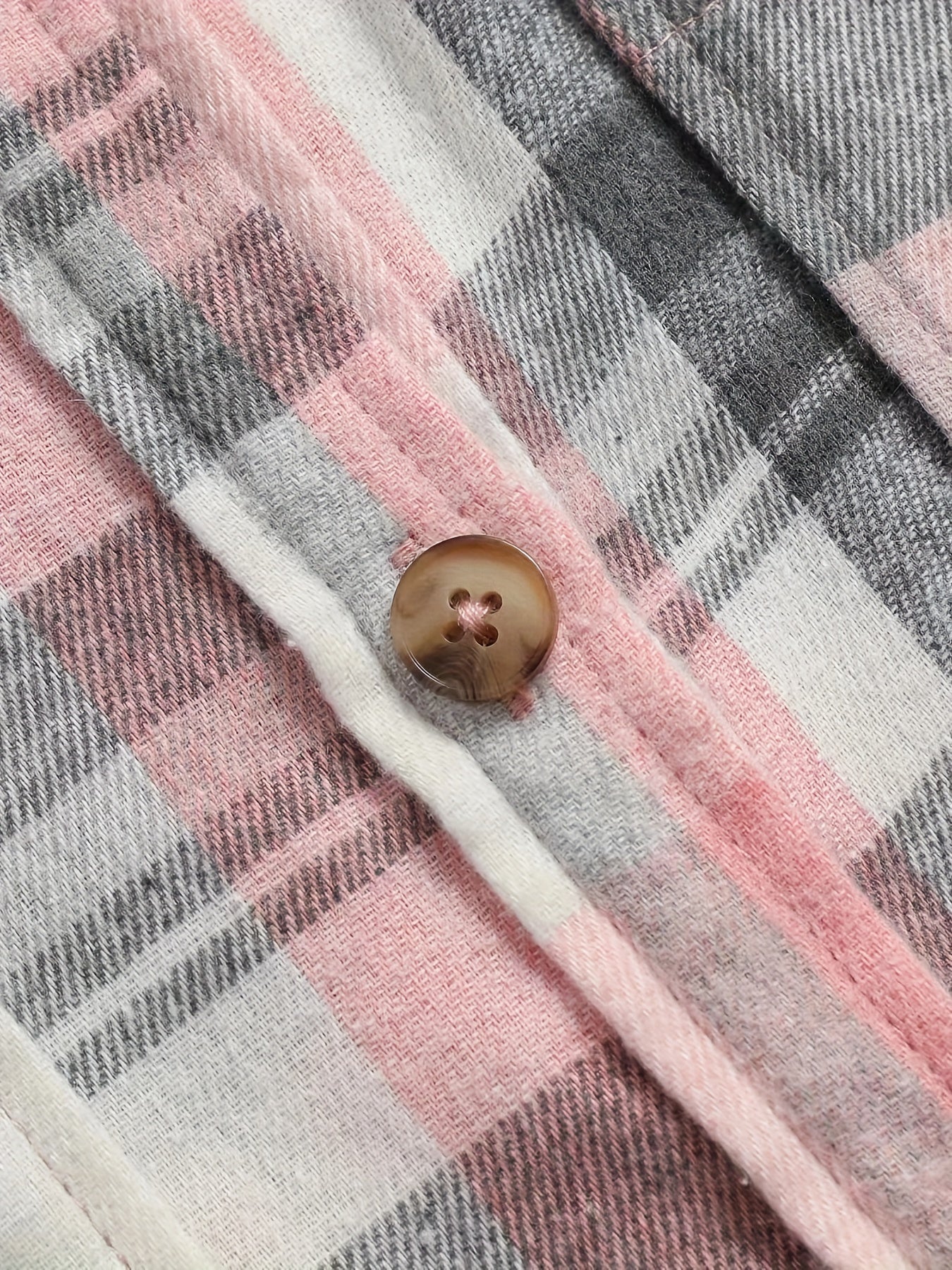 Sorelle Gingham Button Shirt