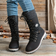 Arvella Knit Mid-Calf Boots