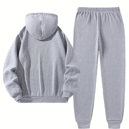 Varello Paris Set – hættetrøje og joggers sæt med print
