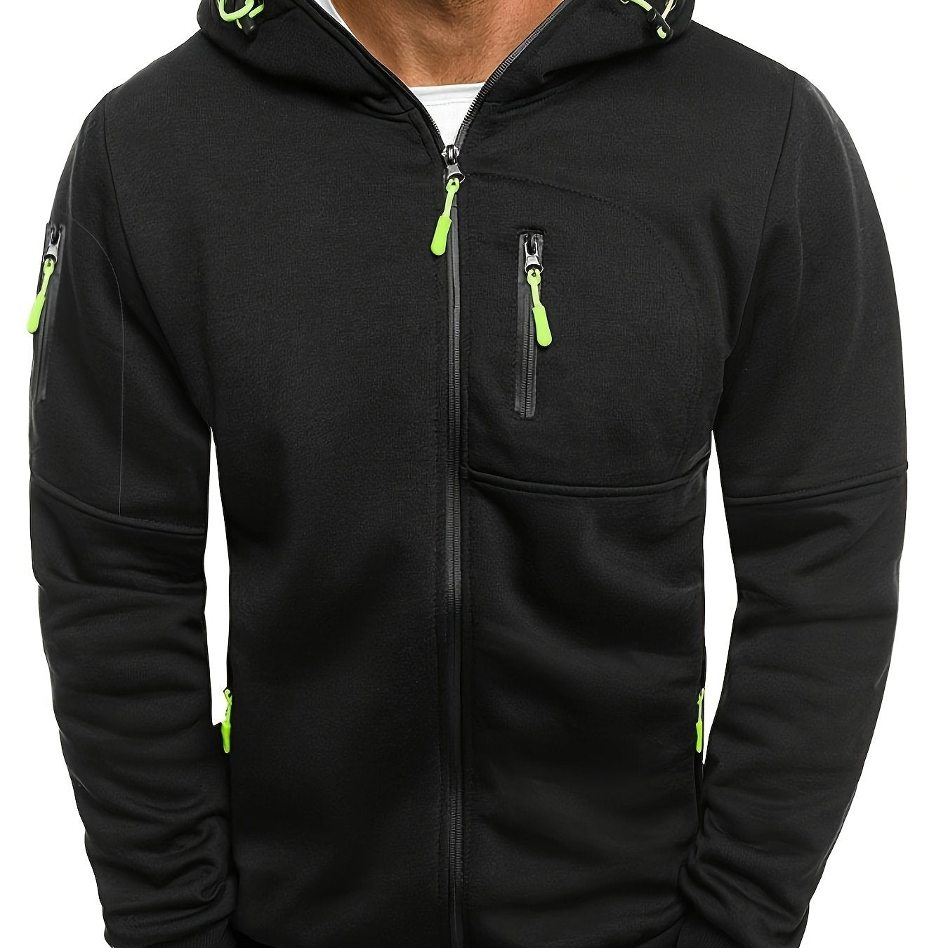 Nordlen Zip Hoodie – Herrejakke med hætte og lynlås