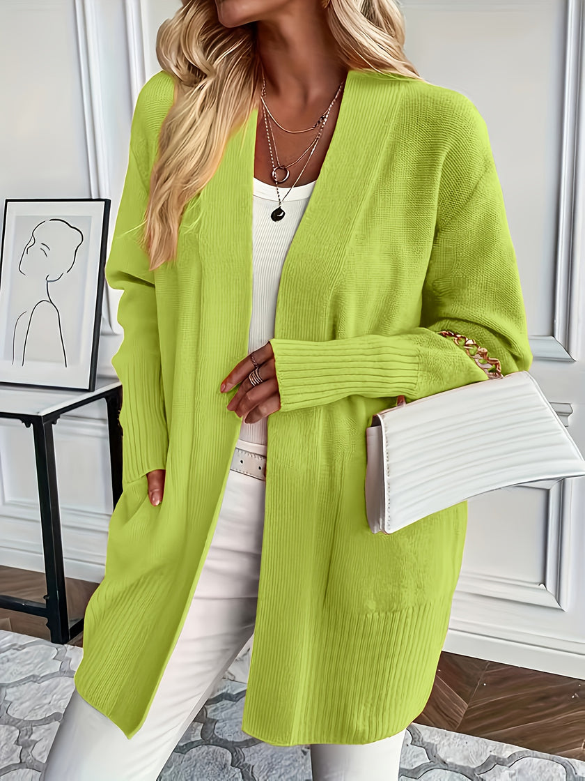 Arelune Long Knit Cardigan