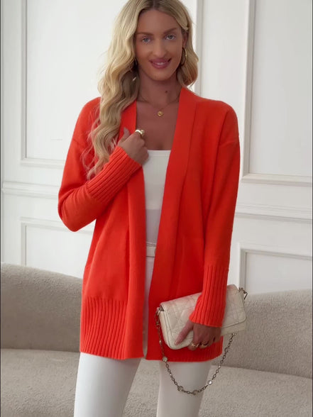 Arelune Long Knit Cardigan