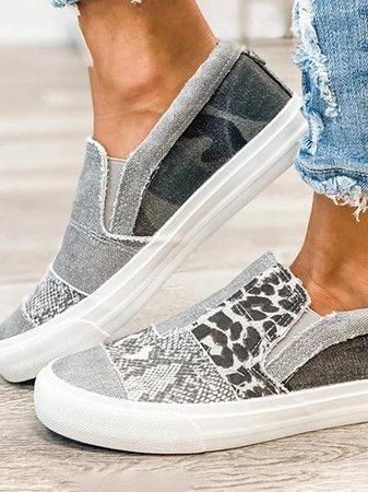 Zeravia slip-on sneakers med ankelhøj konstruktion