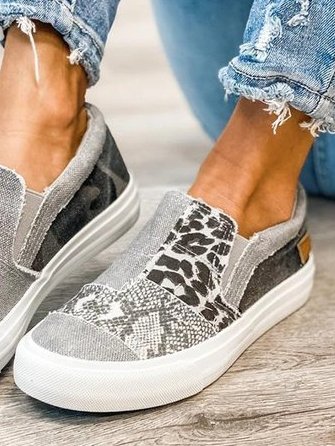 Zeravia slip-on sneakers med ankelhøj konstruktion