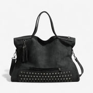 Norelia dame skuldertaske i syntetisk materiale rummeligt design justerbar rem