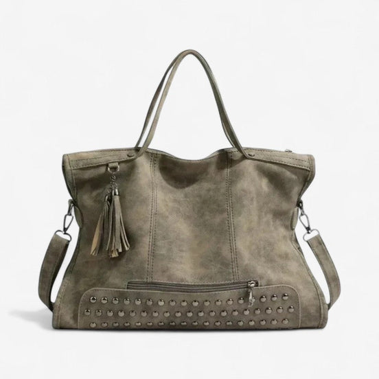 Norelia dame skuldertaske i syntetisk materiale rummeligt design justerbar rem