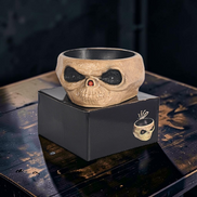 Halloweenska miska na sladkosti so snímačom pohybu a LED očami – Gravor