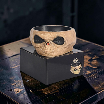 Halloweenska miska na sladkosti so snímačom pohybu a LED očami – Gravor