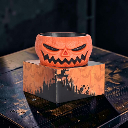 Halloweenska miska na sladkosti so snímačom pohybu a LED očami – Gravor