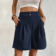 Arden cargo shorts – let materiale med justerbar talje