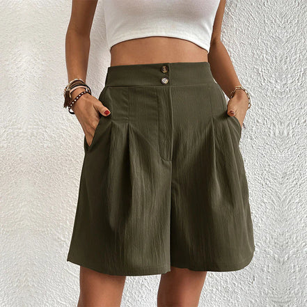 Arden cargo shorts – let materiale med justerbar talje