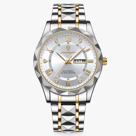 watches : Livio™ - Luxe polshorloges voor mannen in Zilver Wit (Nog 7 stuks) van Pantino