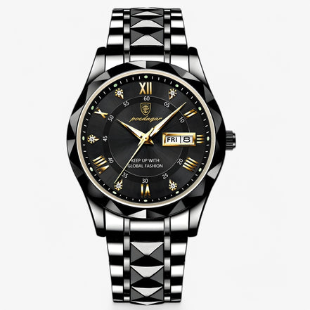 watches : Livio™ - Luxe polshorloges voor mannen in Zwart (Nog 4 stuks) van Pantino
