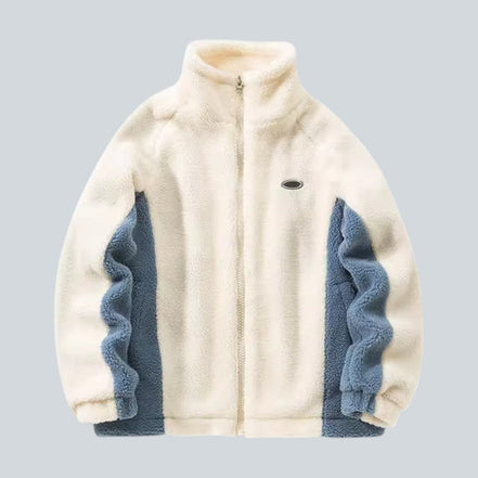Cavero stand collar jacket med lynlås