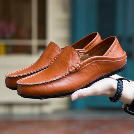 Herreloafers med slip-on design – Caverno