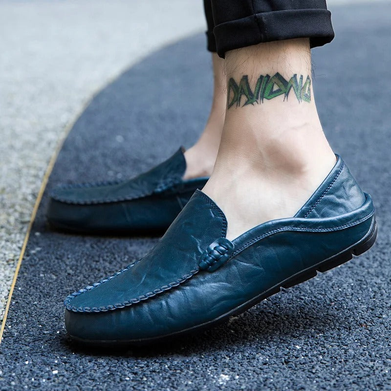 Herreloafers med slip-on design – Caverno