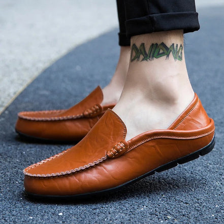 Herreloafers med slip-on design – Caverno