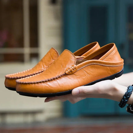 Herreloafers med slip-on design – Caverno