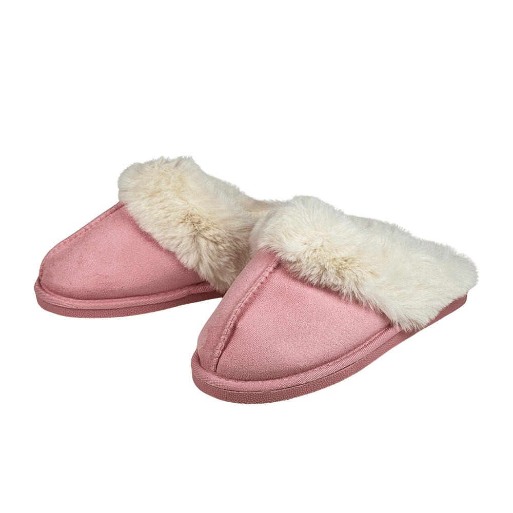 Klassiske varme hjemmesko i blødt materiale