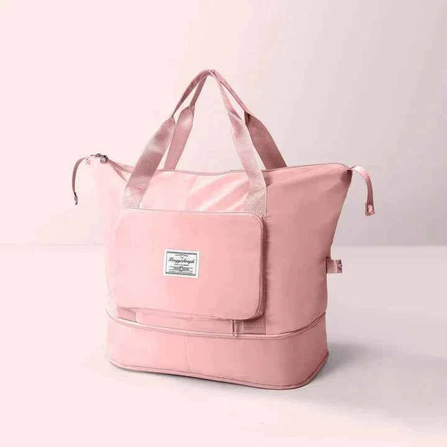 bags : MultiTravel™ | Opvouwbare Reistas in Roze van Pantino