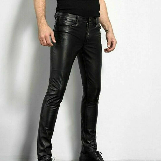 Férfi nadrág slim fit, egyenes szárú és zsebes – nadrág mindennapi viseletre és formális alkalmakra – Novaro