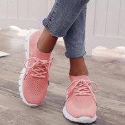 Aerielle sneakers med mesh-overdel og stødabsorberende sål