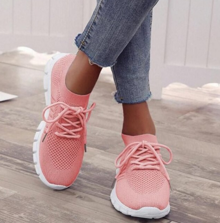 Aerielle sneakers med mesh-overdel og stødabsorberende sål