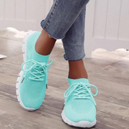 Aerielle sneakers med mesh-overdel og stødabsorberende sål