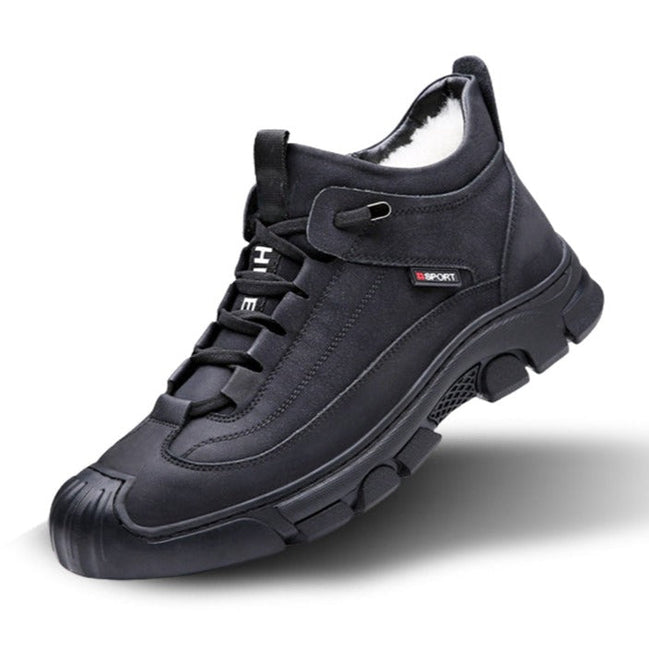 Ravand lædersko til mænd – varme og komfort i klassisk design