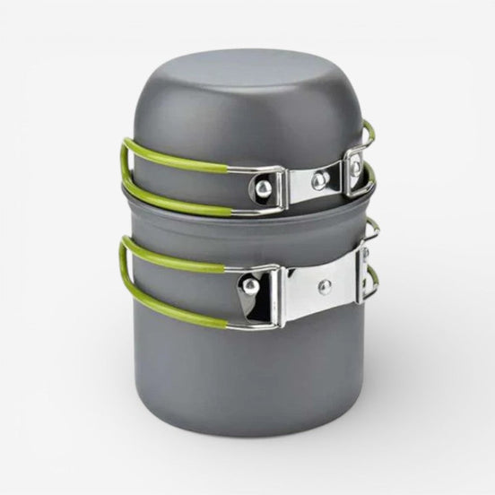 TrailCook Essentials kogesæt – kompakt kogegrej til udendørs brug