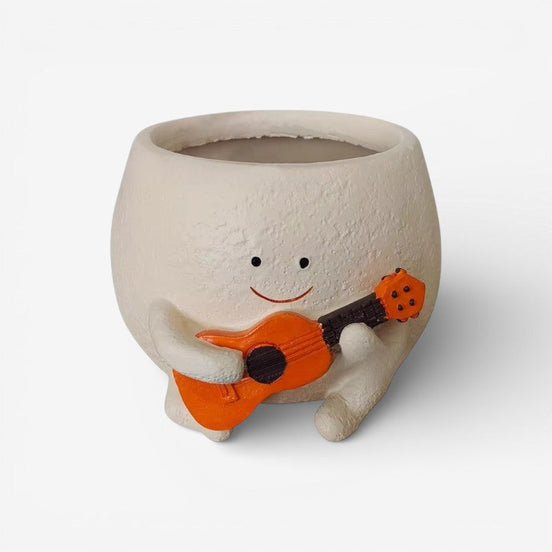 Planora plantepotte i resin – potte til bord, hylde eller have