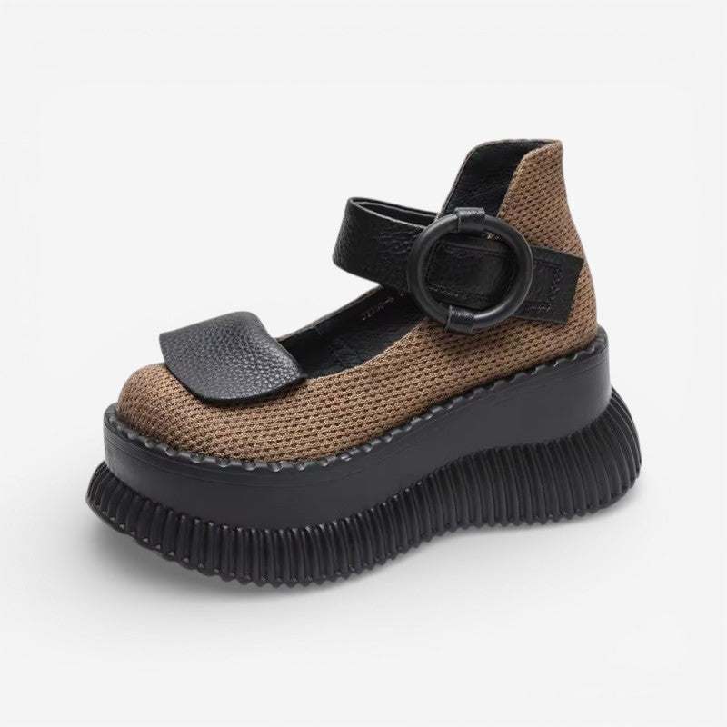 Velmira buckle strap heels