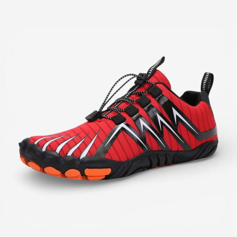 Velorin lace-up sneakers med rund tå