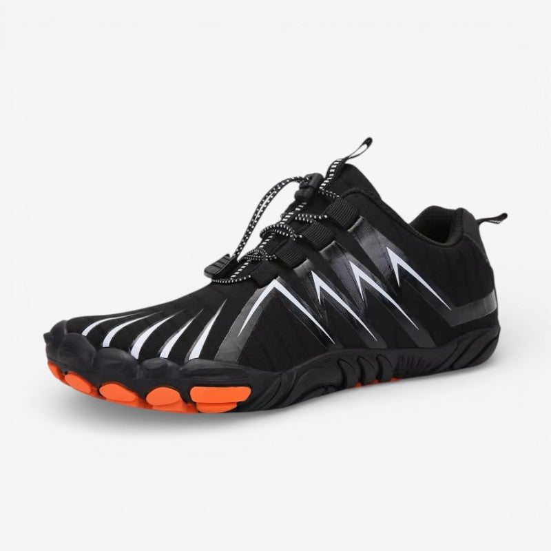 Velorin lace-up sneakers med rund tå