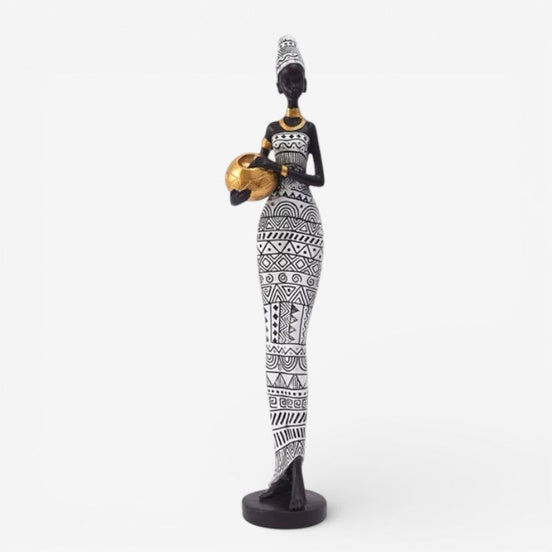 Artiva dekorativ figur i harpiks – kompakt statue til bord eller hylde