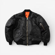 Virello zip jacket med ribkanter