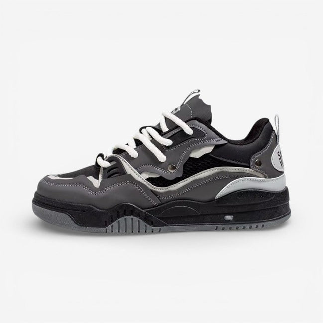Neravo round toe sneakers med snørelukning