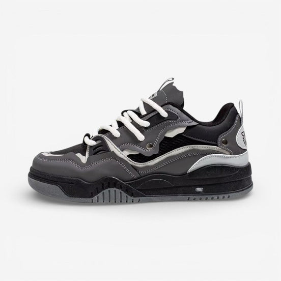Neravo round toe sneakers med snørelukning
