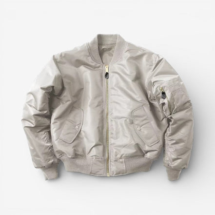 Virello zip jacket med ribkanter