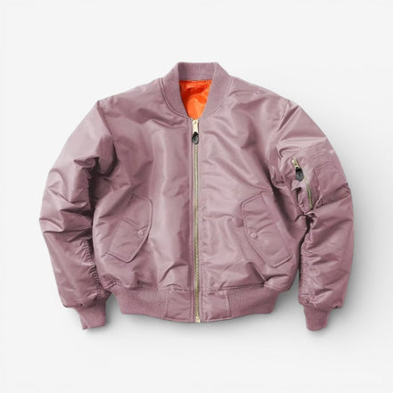 Virello zip jacket med ribkanter