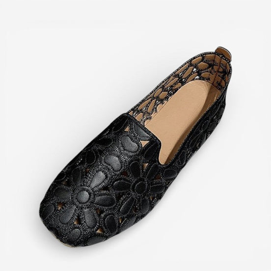 Florayne slip-on mokasíny s okrúhlou špičkou