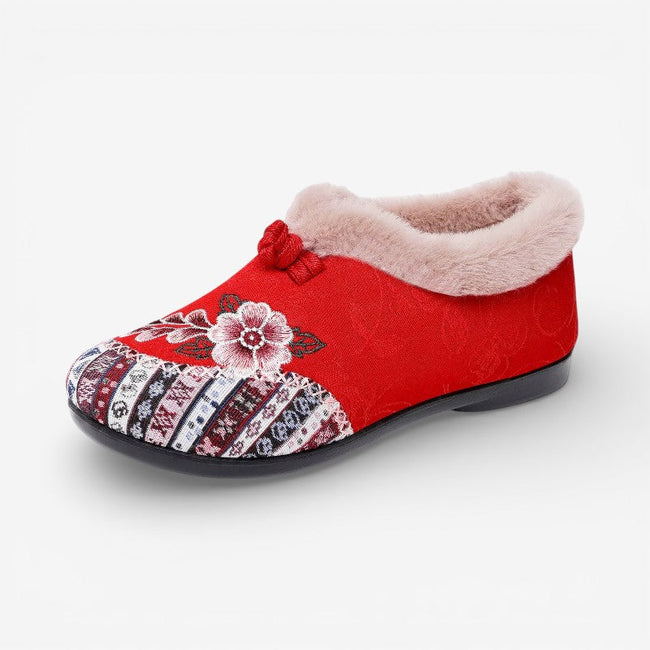Ferina round toe shoes med foret inderside