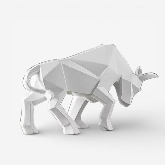 Bovira dekorativ kofigur i harpiks – statue til bord eller hylde