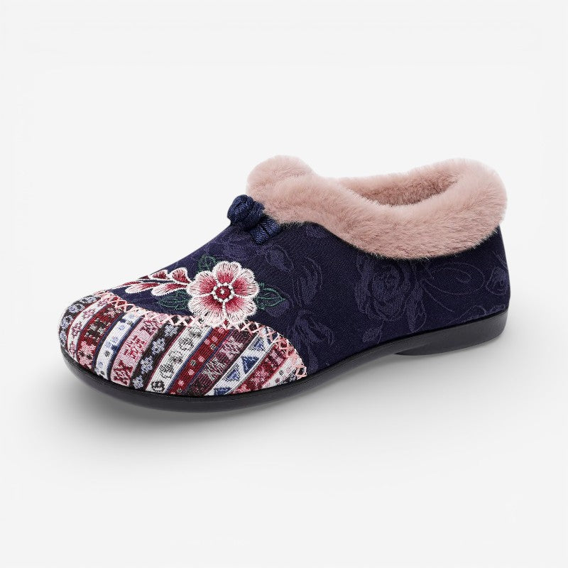 Ferina round toe shoes med foret inderside