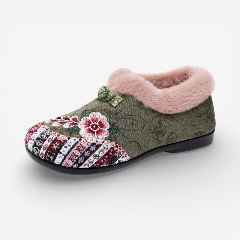 Ferina round toe shoes med foret inderside
