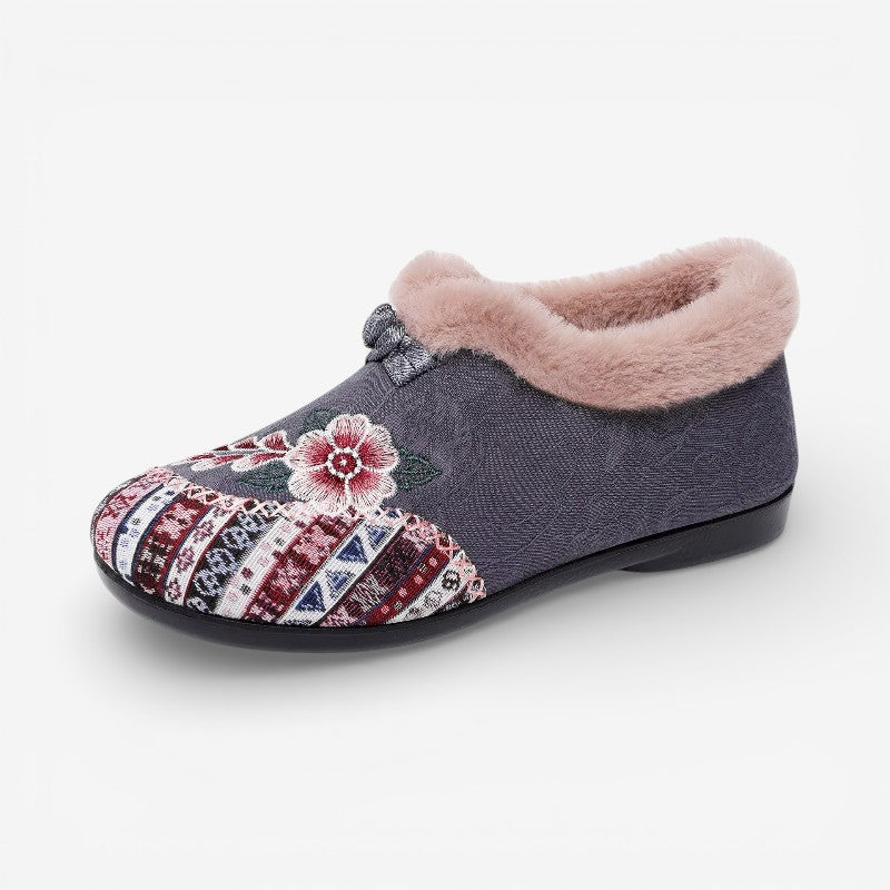 Ferina round toe shoes med foret inderside