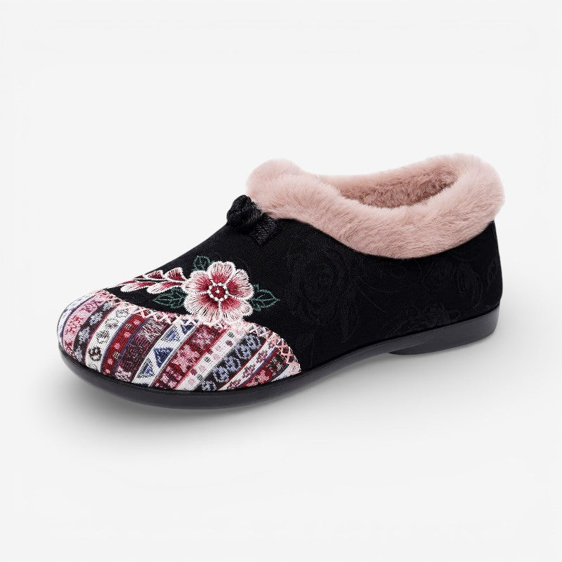 Ferina round toe shoes med foret inderside